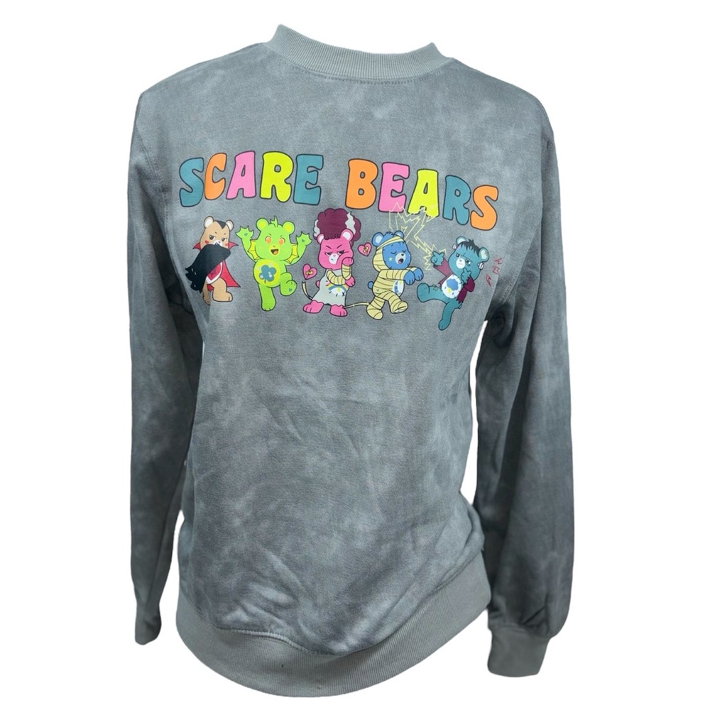 Care Bears Universal Monsters Collab Fusión Scare Bears Sweatshirt NWOT XS Left!